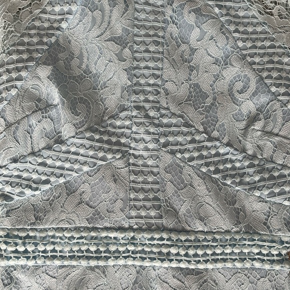 Dusty Blue Mid Dress - Picture 4 of 7